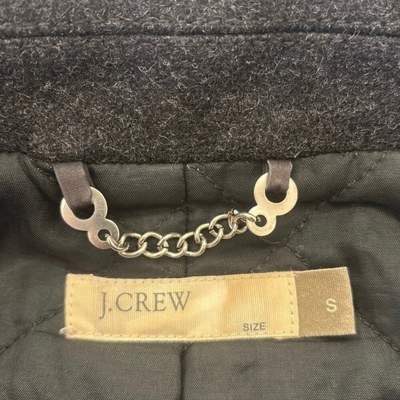 J. Crew Women's Classic Black Peacoat - Picture 3 of 3
